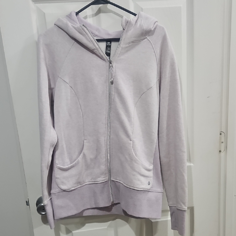 Bundle Sale 90 Degree By Reflex Lavender Zip-Up Jacket Size M